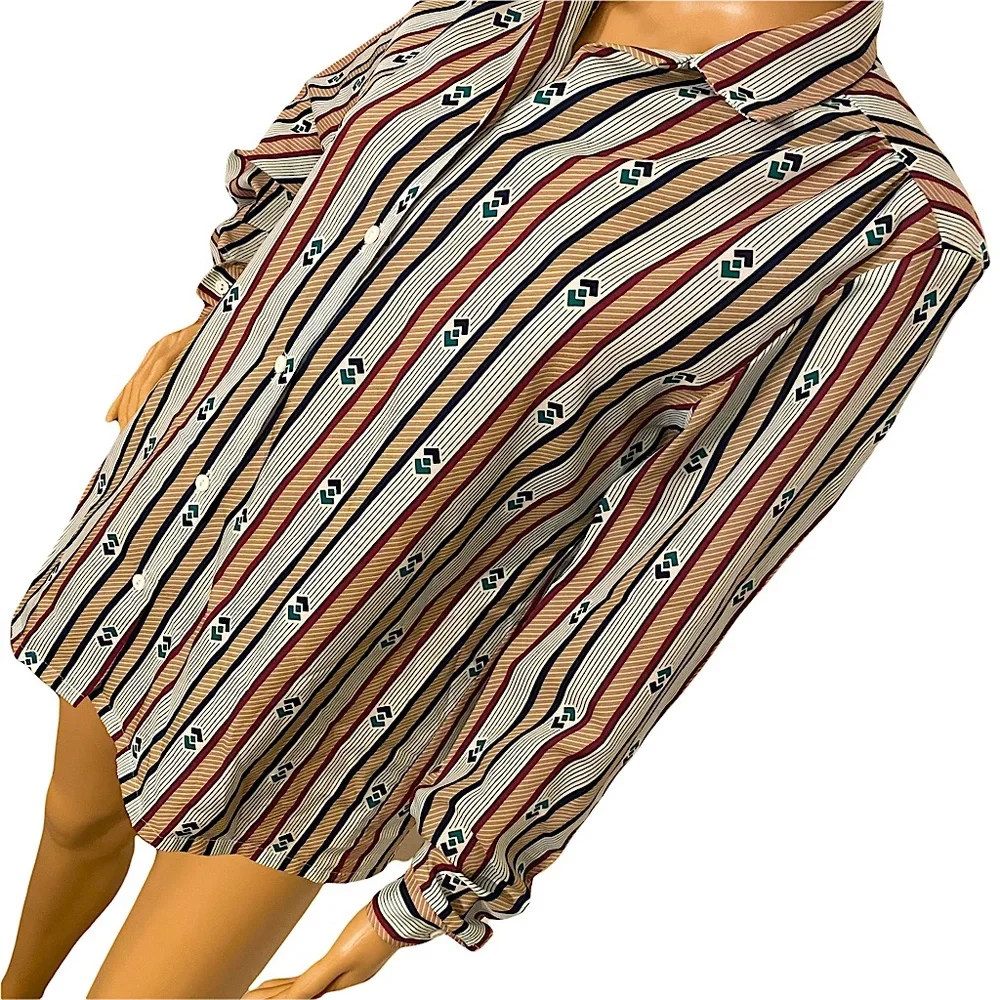 VINTAGE 70s ACT III BUTTON DOWN SHIRT - Picture 4 of 16